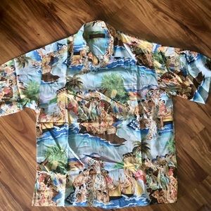 Tori Richard men’s aloha shirt